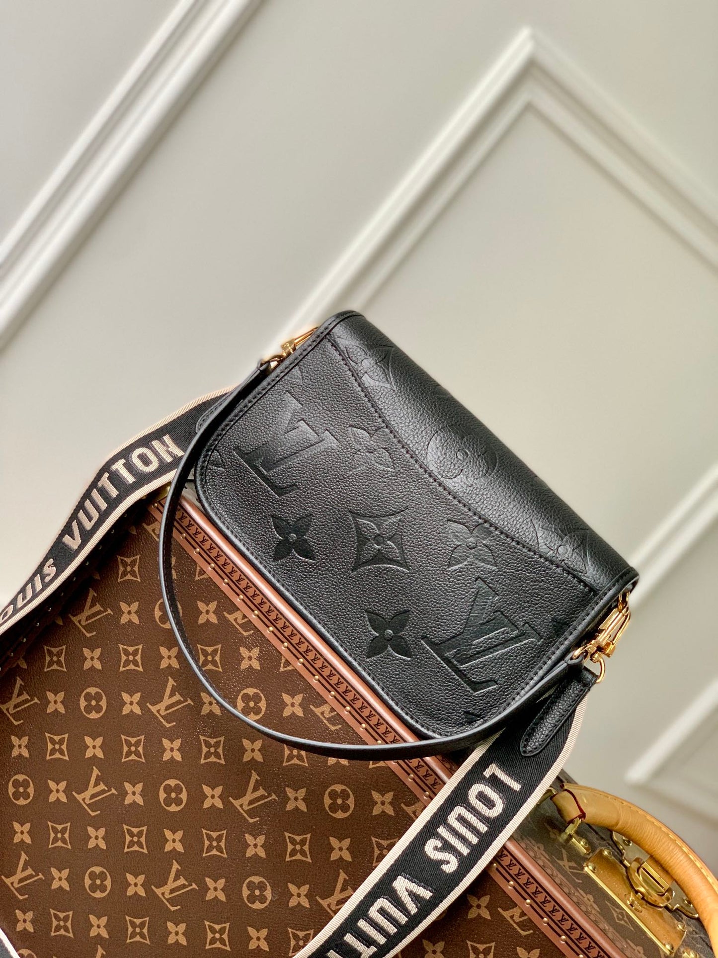 Louis Vuitton Diane Empreinte leather