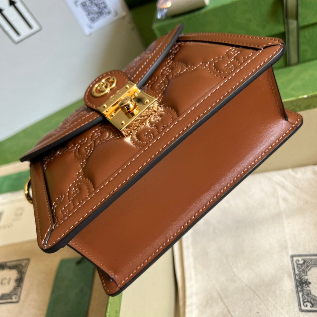 Gucci Matelassé Small Top Handle Bag