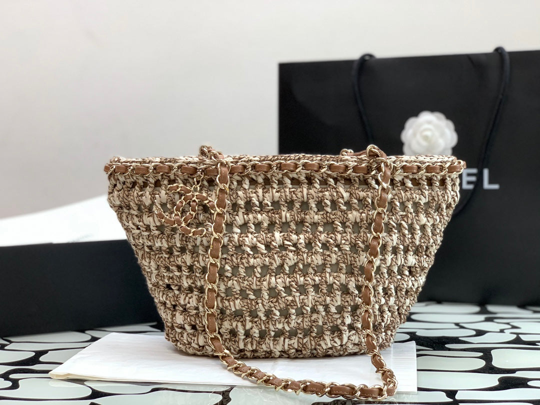 Chanel Straw Bag
